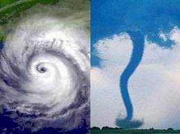 Hurricane vs Tornado